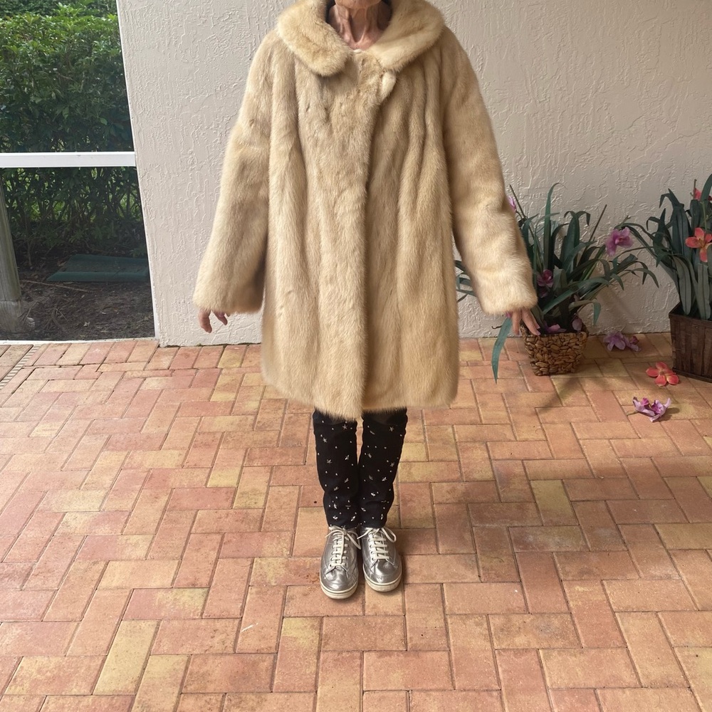 Tourmaline Mink 3/4 Coat